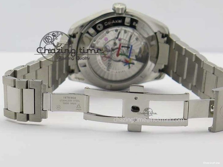 0517 Versatile Aqua Terra ‘PyeongChang 2018’ JHF Best Edition Black Dial On SS Bracelet A 8204